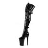 Pleaser - INFINITY3028 Cuissardes à plateforme - Chaussures de pole dance - Noir Product image